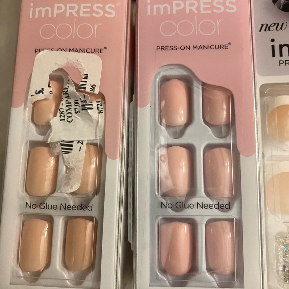 Lot of Kiss and imPRESS press on glue nails - Picture 10 of 12